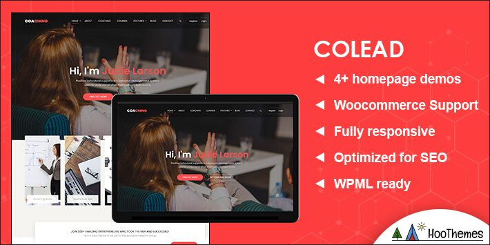Colead Online Course WordPress Theme